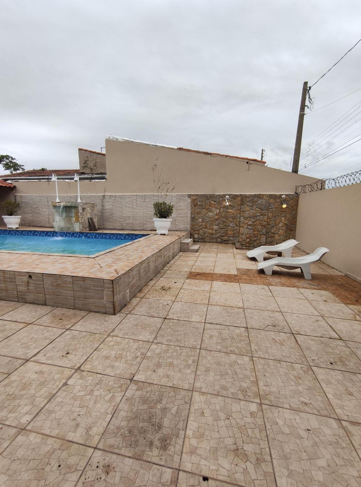 Casa De Praia Com Piscina - Itanhaem Villa Porto do Padeiro Екстериор снимка