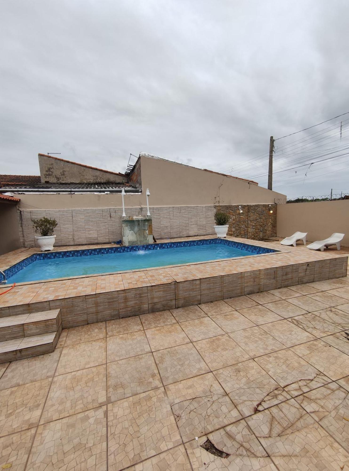 Casa De Praia Com Piscina - Itanhaem Villa Porto do Padeiro Екстериор снимка